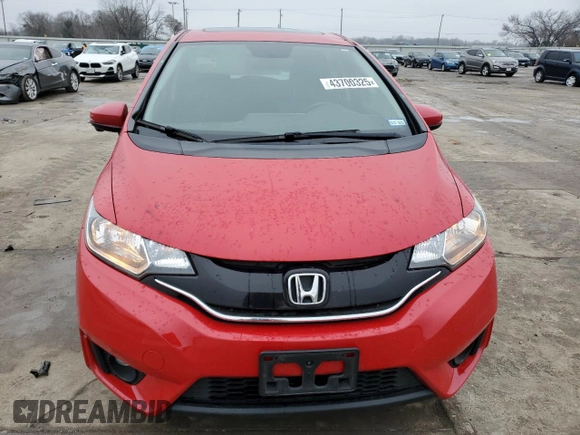 2017 Honda Fit EX-L with VIN JHMGK5H83HS011458, listed as a Copart auction lot 43700325 with 132,867 mi miles and Clean Title. Bid and sale history available at DreamBid. Image 5.