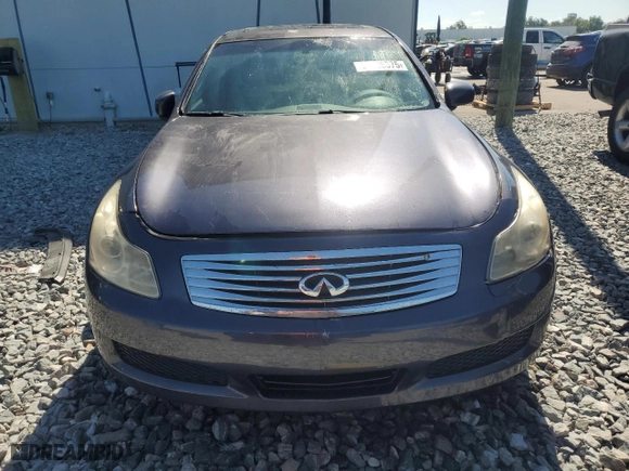 2007 Infiniti G35 Sedan Sport with VIN JNKBV61E77M713468, listed as a Copart auction lot 50605075 with 211,667 mi miles and Salvage Title. Bid and sale history available at carsss.com. Image 5.