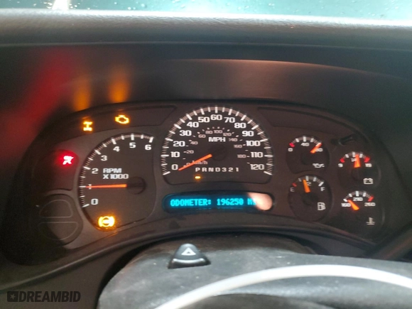 2006 Chevrolet Silverado 1500 LT1 with VIN 2GCEK19B761287571, listed as a Copart auction lot 51530405 with 196,250 mi miles and Clean Title. Bid and sale history available at carsss.com. Image 9.