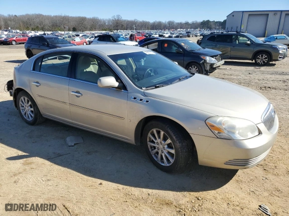 2009 Buick Lucerne CX with VIN 1G4HP57M09U138773, listed as a Copart auction lot 46889135 with 85,102 mi miles and Salvage Title. Bid and sale history available at carsss.com. Image 4.