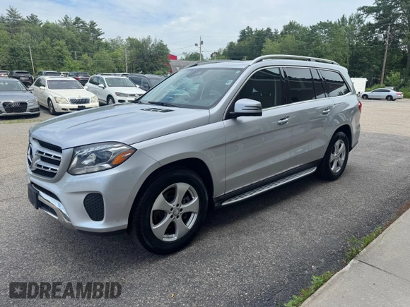 2017 Mercedes-Benz GLS 450 with VIN 4JGDF6EE6HA746672, listed as a Copart auction lot 63854425 with 136,953 mi miles and Clean title. Bid and sale history available at DreamBid. Image 2.