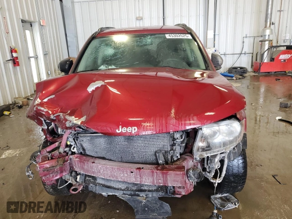 2016 Jeep Compass Sport with VIN 1C4NJDBB3GD756496, listed as a Copart auction lot 45302625 with 0 mi miles and Non Repairable. Bid and sale history available at carsss.com. Image 5.