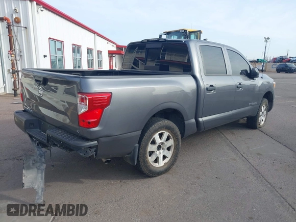 2021 Nissan Titan SV with VIN 1N6AA1EE6MN534413, listed as a IAAI auction lot 41778376 with 47,794 mi miles. Bid and sale history available at carsss.com. Image 4.