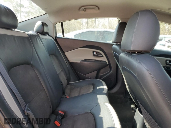 2017 Kia Rio LX with VIN KNADM4A31H6061904, listed as a Copart auction lot 49607505 with 95,385 mi miles and Salvage Title. Bid and sale history available at carsss.com. Image 10.