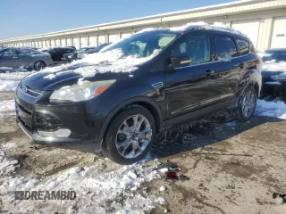 2014 Ford Escape Titanium с VIN 1FMCU0J95EUB95636, выставлен на аукционе Copart как лот 41521165 с пробегом 102 874 миль миль и Списание • Salvage title. История ставок и продаж доступна на DreamBid. Изображение 1.