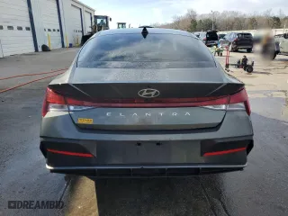 2024 Hyundai Elantra SEL with VIN KMHLM4DG4RU734240, listed as a Copart auction lot 42863805 with 14,880 mi miles and Salvage Title. Bid and sale history available at carsss.com. Image 6.
