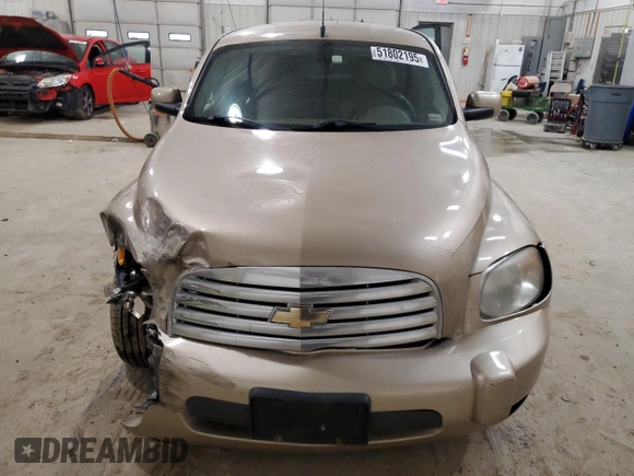 2008 Chevrolet HHR LT with VIN 3GNCA23D18S702179, listed as a Copart auction lot 51802195 with 135,855 mi miles and Salvage Title. Bid and sale history available at DreamBid. Image 5.