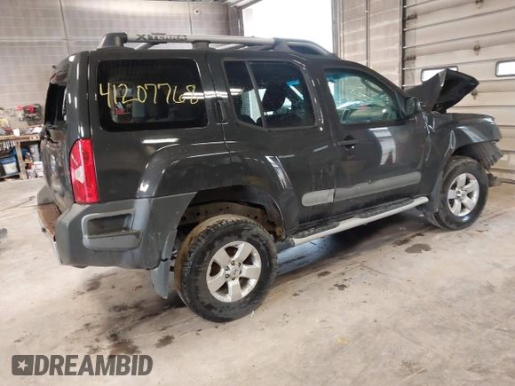 2012 Nissan Xterra X with VIN 5N1AN0NW7CC514770, listed as a IAAI auction lot 41207768 with Not Provided miles. Bid and sale history available at carsss.com. Image 4.