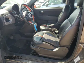 2014 FIAT 500e with VIN 3C3CFFGE3ET189547, listed as a Copart auction lot 55529875 with 105,547 mi miles and Clean Title. Bid and sale history available at carsss.com. Image 7.