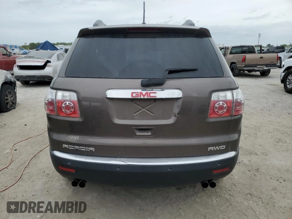 2011 GMC Acadia SLE with VIN 1GKKVPED4BJ183404, listed as a Copart auction lot 51053955 with 154,538 mi miles and Salvage Title. Bid and sale history available at carsss.com. Image 6.