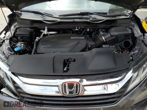 2019 Honda Odyssey EX-L with VIN 5FNRL6H75KB004911, listed as a Copart auction lot 48954335 with 74,720 mi miles and Clean Title. Bid and sale history available at carsss.com. Image 12.