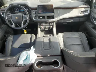 2023 Chevrolet Tahoe Premier with VIN 1GNSKSKL9PR455531, listed as a Copart auction lot 54576805 with Not provided miles and Salvage title. Bid and sale history available at DreamBid. Image 8.