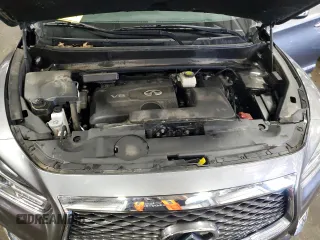 2019 Infiniti QX60 Luxe with VIN 5N1DL0MM7KC567163, listed as a Copart auction lot 49100445 with 89,030 mi miles and Salvage title. Bid and sale history available at DreamBid. Image 13.