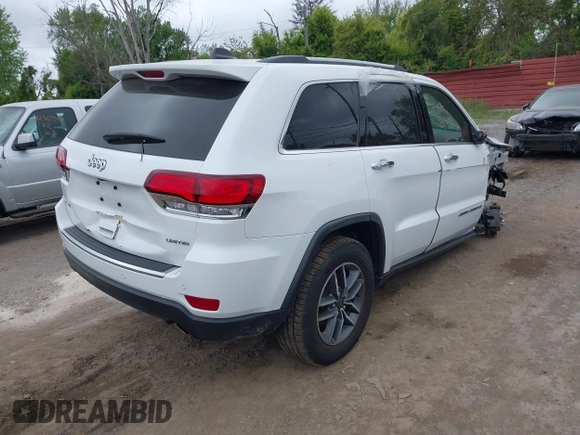 2020 Jeep Grand Cherokee Limited X with VIN 1C4RJFBG7LC360502, listed as a IAAI auction lot 42346324 with 60,607 mi miles and . Bid and sale history available at DreamBid. Image 4.