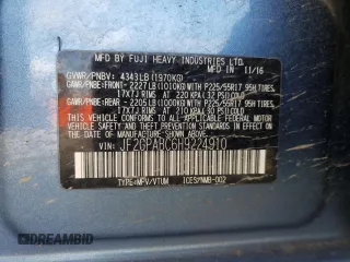 2017 Subaru Crosstrek Premium with VIN JF2GPABC6H9224910, listed as a Copart auction lot 48070075 with 61,389 mi miles and Salvage Title. Bid and sale history available at carsss.com. Image 15.