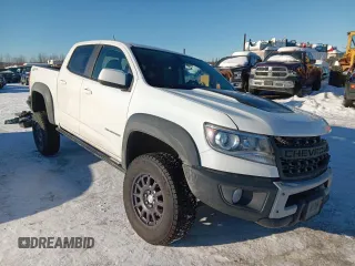 2021 Chevrolet Colorado 4WD ZR2 z VIN 1GCGTEENXM1115535, wystawiony jako Copart lot #48066475 z przebiegiem 61 905 mil mil oraz Szkoda całkowita • Salvage title. Historia ofert i sprzedaży dostępna na DreamBid. Obrazek 4.