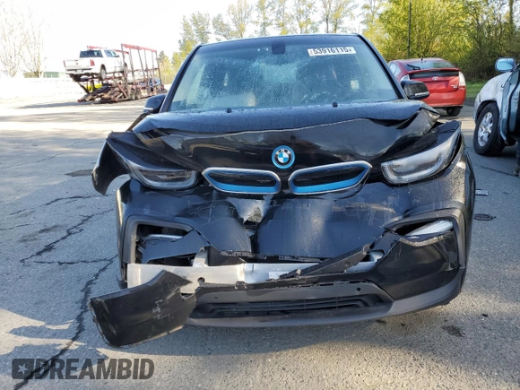 2019 BMW i3 z VIN WBY8P4C58K7D21938, wystawiony jako Copart lot #53916115 z przebiegiem 39 420 mil mil oraz Szkoda całkowita • Salvage title. Historia ofert i sprzedaży dostępna na DreamBid. Obrazek 5.