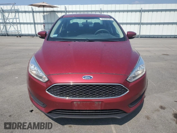 2016 Ford Focus SE with VIN 1FADP3F20GL367406, listed as a Copart auction lot 65266585 with 47,546 mi miles and Salvage title. Bid and sale history available at DreamBid. Image 5.