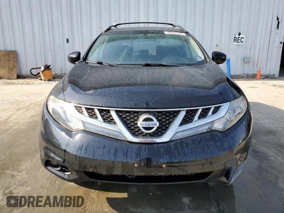 2012 Nissan Murano S with VIN JN8AZ1MW8CW230843, listed as a Copart auction lot 49049125 with 212,382 mi miles and Salvage Title. Bid and sale history available at DreamBid. Image 5.