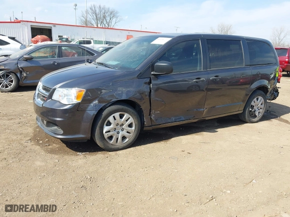 2020 Dodge Grand Caravan SE Plus with VIN 2C4RDGBG5LR234286, listed as a IAAI auction lot 41805712 with 65,609 mi miles. Bid and sale history available at carsss.com. Image 18.