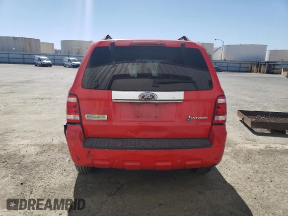 2008 Ford Escape Hybrid with VIN 1FMCU49H38KD67312, listed as a Copart auction lot 55627855 with 282,519 mi miles and Salvage title. Bid and sale history available at DreamBid. Image 6.
