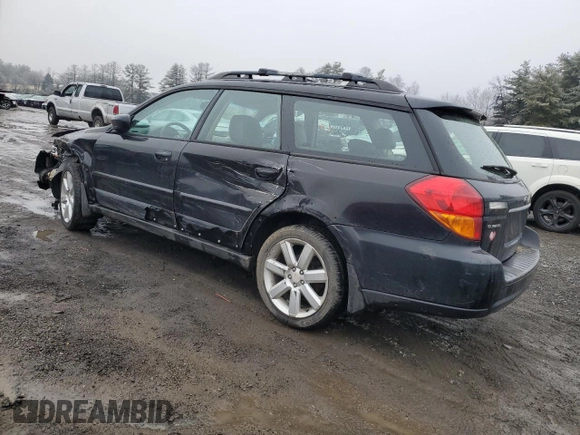 2006 Subaru Legacy Outback Limited with VIN 4S4BP62C967309234, listed as a Copart auction lot 44039425 with 292,686 mi miles and Salvage title. Bid and sale history available at DreamBid. Image 2.