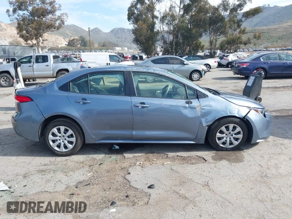 2023 Toyota Corolla LE with VIN JTDB4MEE7P3009635, listed as a IAAI auction lot 41808167 with 22,773 mi miles and . Bid and sale history available at DreamBid. Image 13.