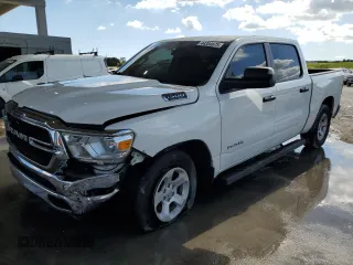 2019 Ram 1500 Tradesman with VIN 1C6RREGT8KN548674, listed as a Copart auction lot 44384675 with 183,446 mi miles and Non Repairable. Bid and sale history available at carsss.com. Image 1.
