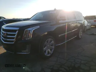 2019 Cadillac Escalade ESV Luxury z VIN 1GYS4HKJ1KR162522, wystawiony jako Copart lot #41670555 z przebiegiem 138 967 mil mil oraz Czysty tytuł • Clean title. Historia ofert i sprzedaży dostępna na DreamBid. Obrazek 1.