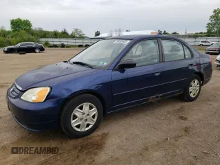 2003 Honda Civic LX z VIN 2HGES16503H603931, wystawiony jako Copart lot #59036635 z przebiegiem 181 421 mil mil oraz Czysty tytuł • Clean title. Historia ofert i sprzedaży dostępna na DreamBid. Obrazek 1.
