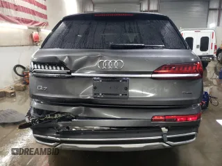 2022 Audi Q7 Premium Plus with VIN WA1LJBF74ND007229, listed as a Copart auction lot 88973875 with 18,304 mi miles and Salvage title. Bid and sale history available at DreamBid. Image 6.