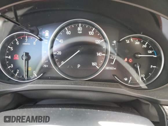 2021 Mazda CX-5 Grand Touring with VIN JM3KFBDM3M1305807, listed as a Copart auction lot 42713655 with 58,162 mi miles and Salvage Title. Bid and sale history available at DreamBid. Image 9.