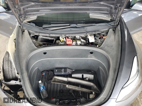 2021 Tesla Model 3 Performance with VIN 5YJ3E1EC1MF074350, listed as a Copart auction lot 47434275 with 63,319 mi miles and Salvage Title. Bid and sale history available at DreamBid. Image 12.