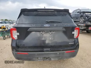 2022 Ford Police Interceptor Utility z VIN 1FM5K8AB2NGA58118, wystawiony jako Copart lot #54846645 z przebiegiem Nie podano mil oraz Szkody całkowita. Historia ofert i sprzedaży dostępna na DreamBid. Obrazek 6.