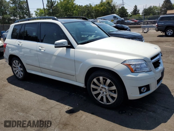 2012 Mercedes-Benz GLK 350 with VIN WDCGG8HBXCF797108, listed as a Copart auction lot 65861064 with 60,370 mi miles and Salvage Title. Bid and sale history available at DreamBid. Image 4.