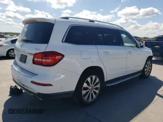 2018 Mercedes-Benz GLS 450 with VIN 4JGDF6EE0JB012531, listed as a Copart auction lot 68900144 with 52,744 mi miles and Salvage Title. Bid and sale history available at DreamBid. Image 3.