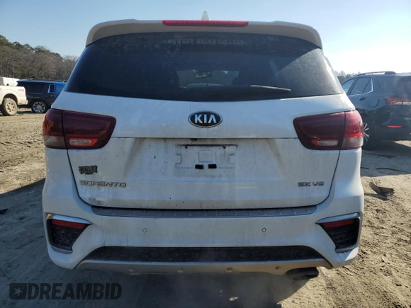 2019 Kia Sorento SX Limited with VIN 5XYPKDA51KG536785, listed as a Copart auction lot 41959205 with 71,290 mi miles and Salvage Title. Bid and sale history available at carsss.com. Image 6.