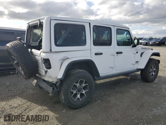 2020 Jeep Wrangler Unlimited Rubicon z VIN 1C4HJXFG3LW212194, wystawiony jako Copart lot #51184325 z przebiegiem 46 116 mil mil oraz Szkoda całkowita • Salvage title. Historia ofert i sprzedaży dostępna na DreamBid. Obrazek 3.