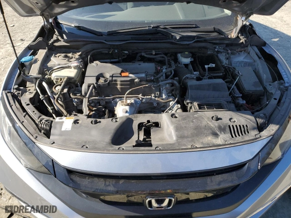 2019 Honda Civic Sedan LX with VIN 2HGFC2F6XKH512728, listed as a Copart auction lot 45934705 with 143,994 mi miles and Salvage Title. Bid and sale history available at carsss.com. Image 12.