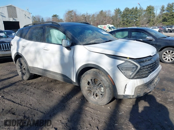 2023 Kia Sportage X-Pro Prestige z VIN 5XYK7CAF5PG034321, wystawiony jako IAAI lot #41738961 z przebiegiem 40 720 mil mil oraz . Historia ofert i sprzedaży dostępna na DreamBid. Obrazek 1.
