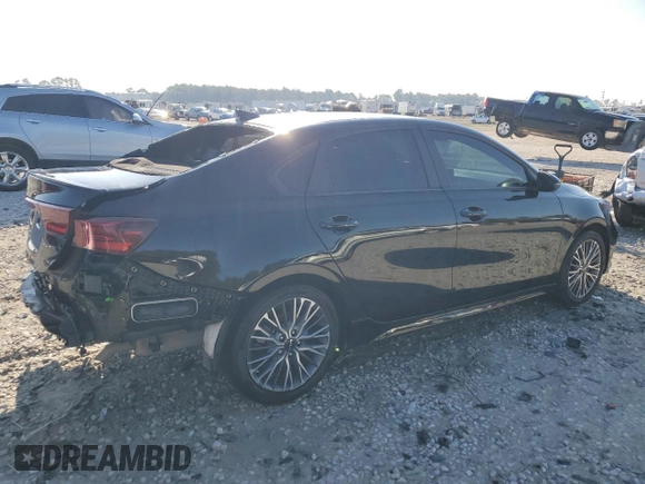 2024 Kia Forte GT-Line with VIN 3KPF54AD9RE788558, listed as a Copart auction lot 45528125 with 16,517 mi miles and Salvage Title. Bid and sale history available at carsss.com. Image 3.