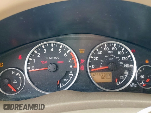 2006 Nissan Pathfinder SE z VIN 5N1AR18U96C680796, wystawiony jako Copart lot #57795685 z przebiegiem 125 977 mil mil oraz Czysty tytuł • Clean title. Historia ofert i sprzedaży dostępna na DreamBid. Obrazek 9.