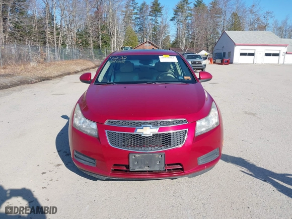 2011 Chevrolet Cruze LT w/2LT with VIN 1G1PG5S98B7283379, listed as a IAAI auction lot 42026862 with 130,169 mi miles. Bid and sale history available at carsss.com. Image 13.