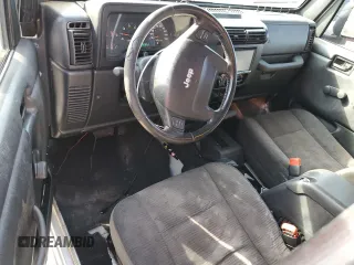 2005 Jeep Wrangler Rubicon with VIN 1J4FA69S75P383071, listed as a Copart auction lot 86371504 with 92,951 mi miles and Salvage Title. Bid and sale history available at carsss.com. Image 8.
