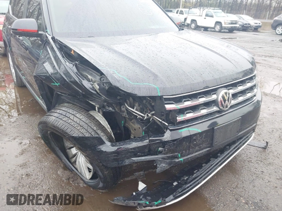 2019 Volkswagen Atlas SEL with VIN 1V2MR2CA4KC592087, listed as a IAAI auction lot 41961829 with 101,267 mi miles and . Bid and sale history available at DreamBid. Image 6.