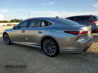 2018 Lexus LS with VIN JTHB51FF6J5004004, listed as a Copart auction lot 73791354 with 0 mi miles and Non Repairable. Bid and sale history available at carsss.com. Image 2.
