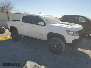 2021 Chevrolet Colorado 4WD ZR2 with VIN 1GCGTEEN6M1197537, listed as a Copart auction lot 88169655 with 98,026 mi miles and Salvage Title. Bid and sale history available at carsss.com. Image 4.