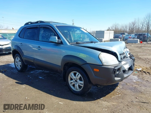 2007 Hyundai Tucson SE with VIN KM8JN72D07U492574, listed as a IAAI auction lot 41810743 with 234,267 mi miles and . Bid and sale history available at DreamBid. Image 1.
