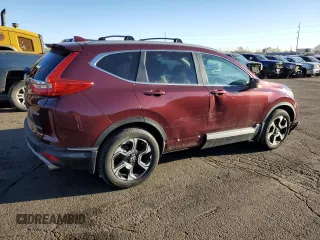 2017 Honda CR-V Touring with VIN 2HKRW2H9XHH655902, listed as a Copart auction lot 46058135 with 111,266 mi miles and Clean Title. Bid and sale history available at carsss.com. Image 3.