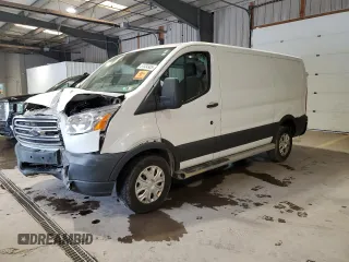 2018 Ford Transit z VIN 1FTYR1YM3JKA92605, wystawiony jako Copart lot #57334985 z przebiegiem 61 538 mil mil oraz Szkoda całkowita • Salvage title. Historia ofert i sprzedaży dostępna na DreamBid. Obrazek 1.
